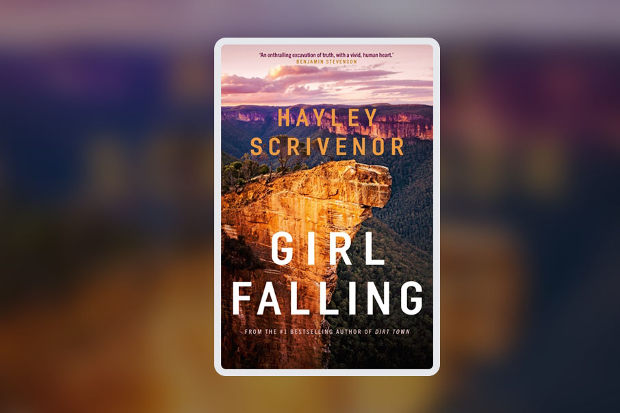 Girl Falling by Hayley Scrivenor [book cover]