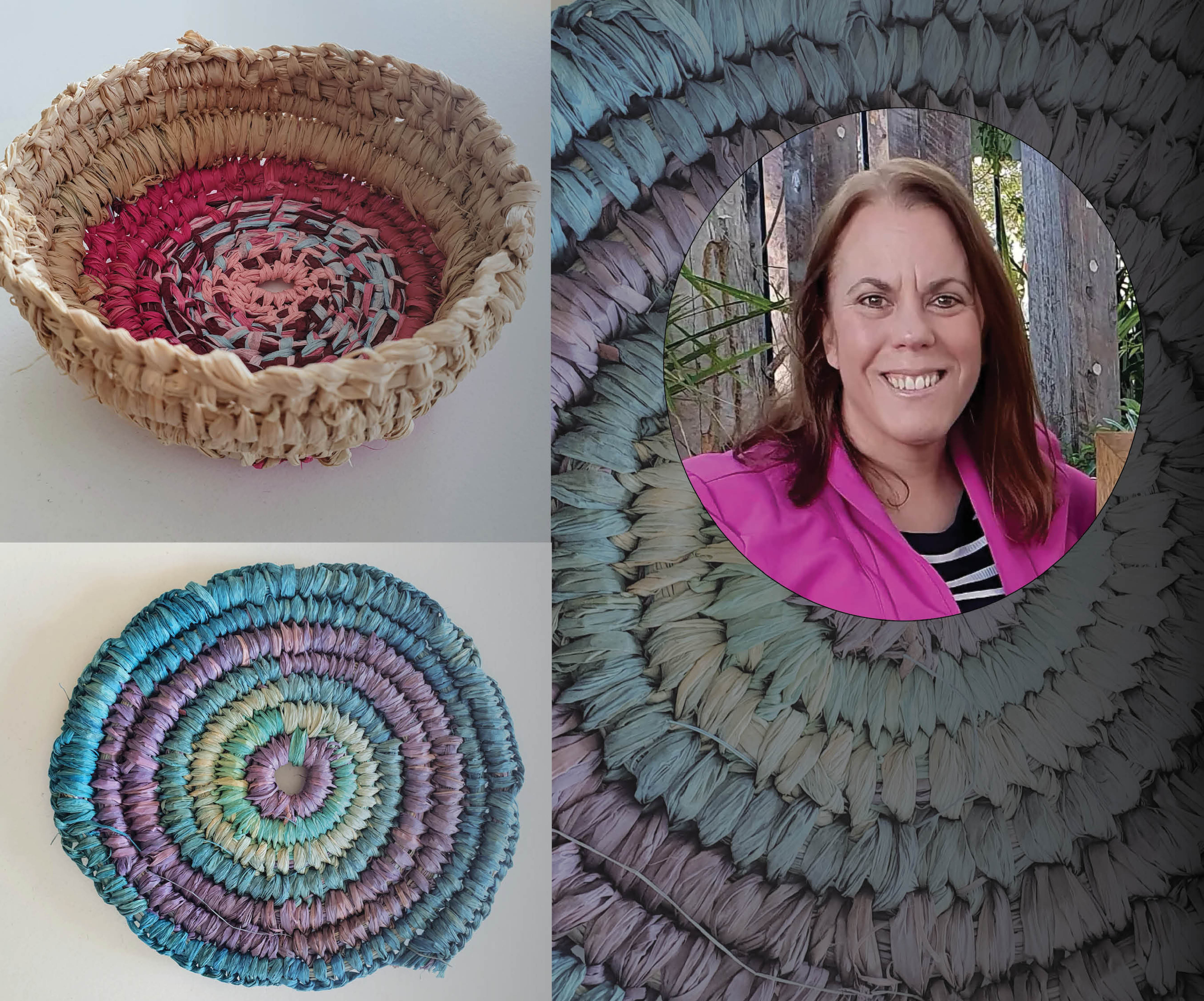 weaving photos and artist image Amy Lee Hill-Trindall