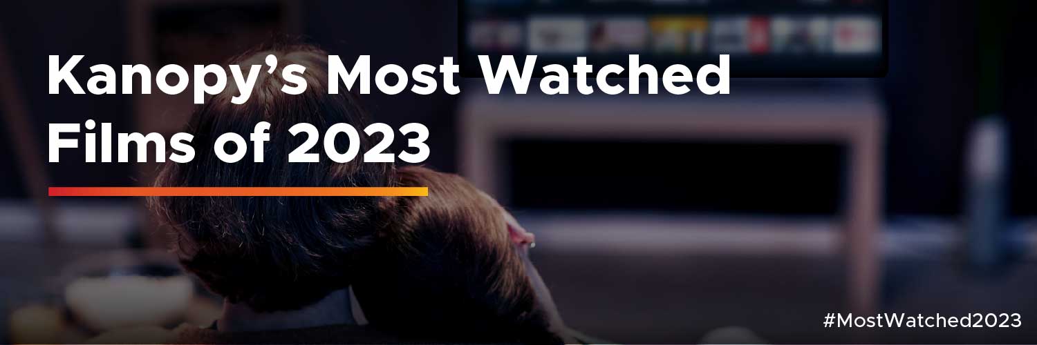 Kanopy's most watched films of 2023